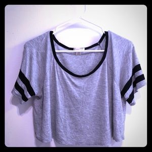 Bozzolo Crop Jersey TShirt Size L